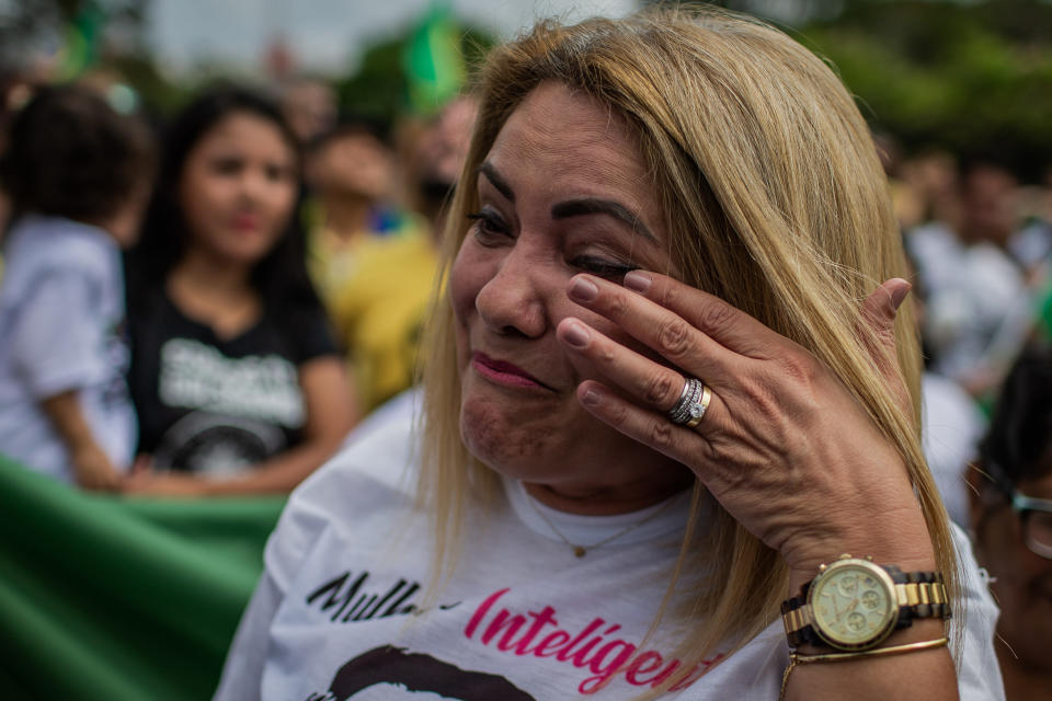 ***ARQUIVO***RESENDE, RJ, 16.09.2018 -  Ana Cristina Valle, ex-mulher do presidente Jair Bolsonaro (PL). (Foto: Eduardo Anizelli/Folhapress)
