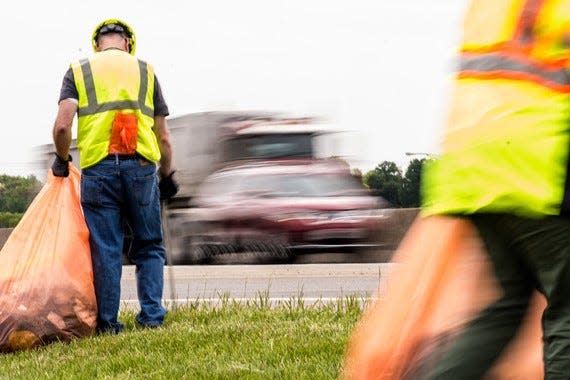 ODOT currently spends $10 million per year collecting trash along state and U.S. routes outside municipalities and all interstates except the Ohio Turnpike.