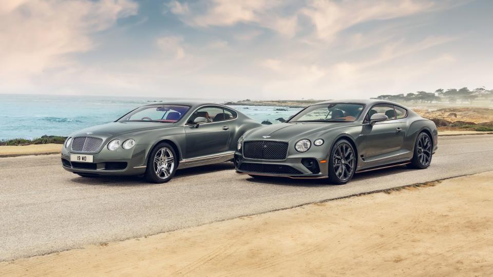 2023 bentley continental gt speed oneoff with 2003 original