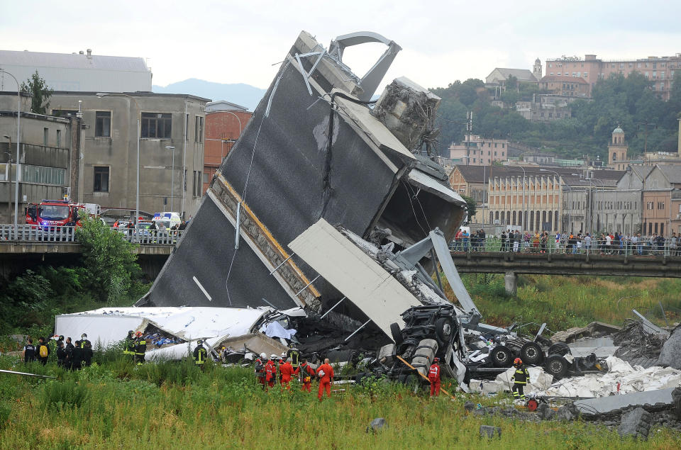 Deadly bridge collapse in Genoa, Italy