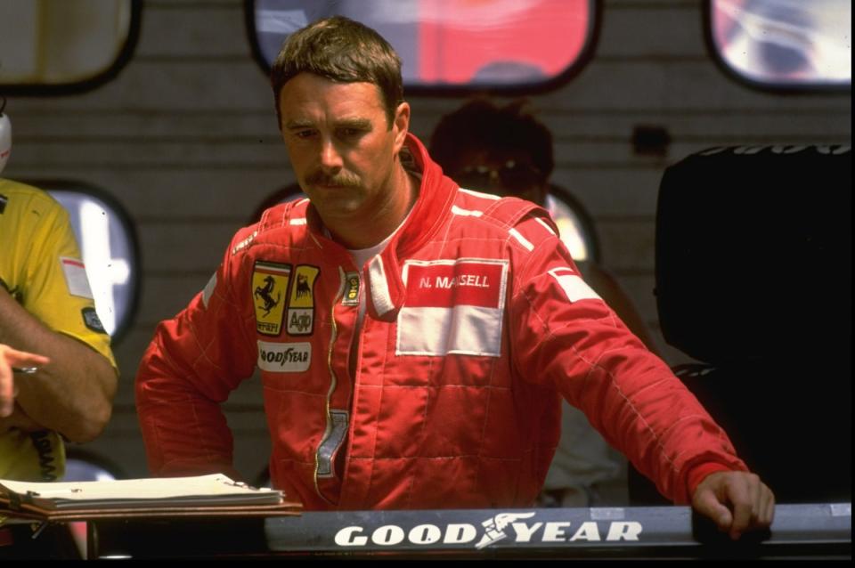 Mansell was the last English driver with a full-time seat at Ferrari (Getty Images)