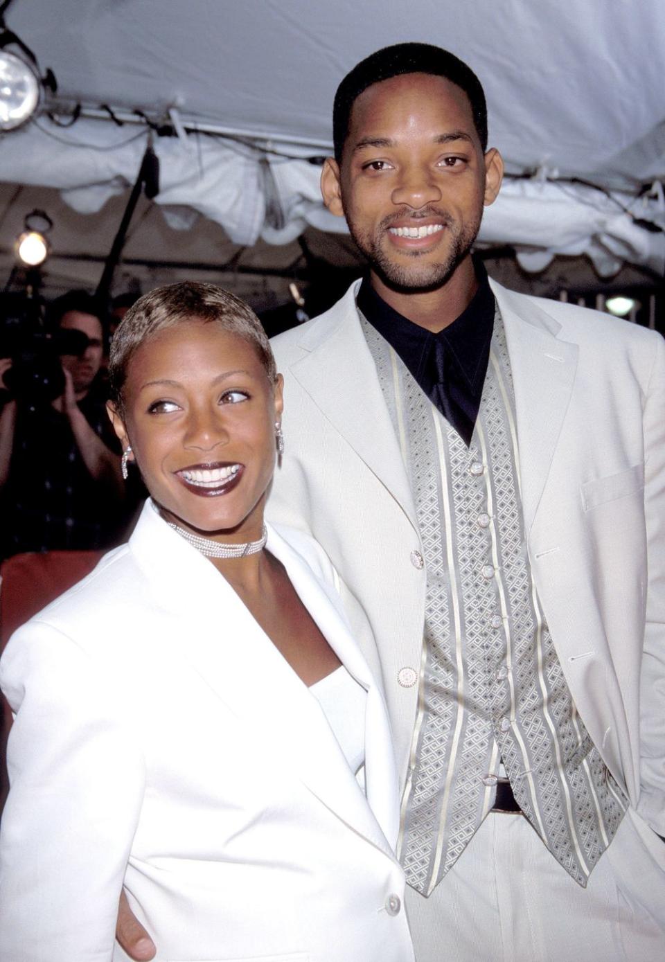 1998: Will Smith and Jada Pinkett Smith