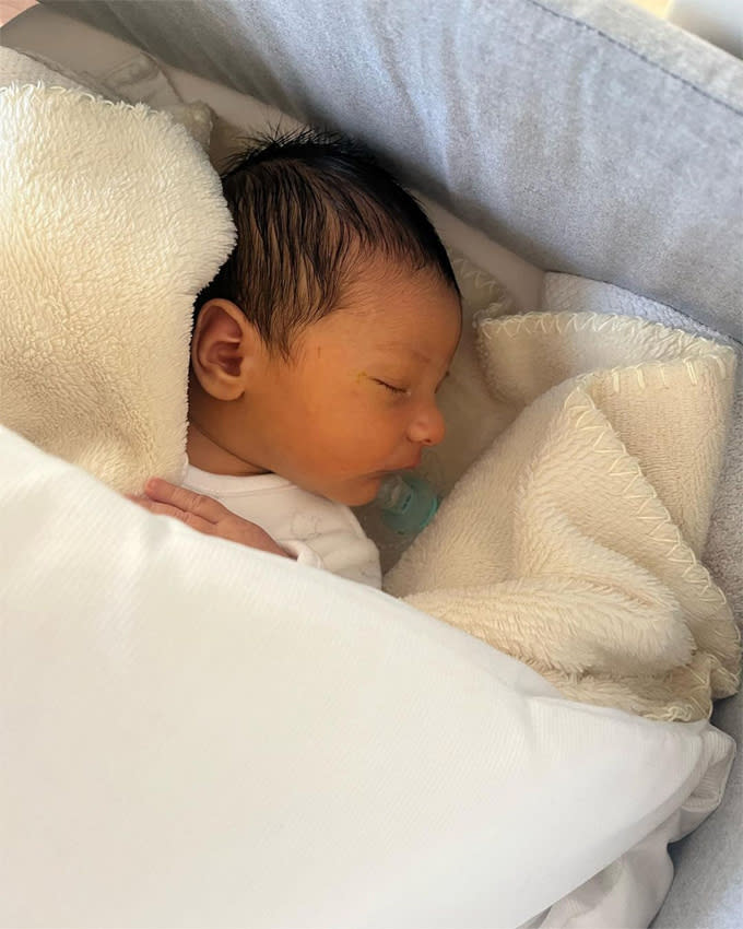 Marron y Arancha Morales presentan a su recién nacido: Bienvenido al mundo, Gael 