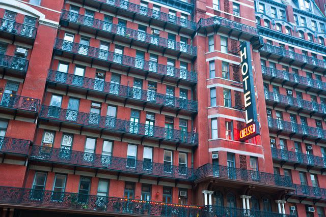 <p>Getty</p> Chelsea Hotel.