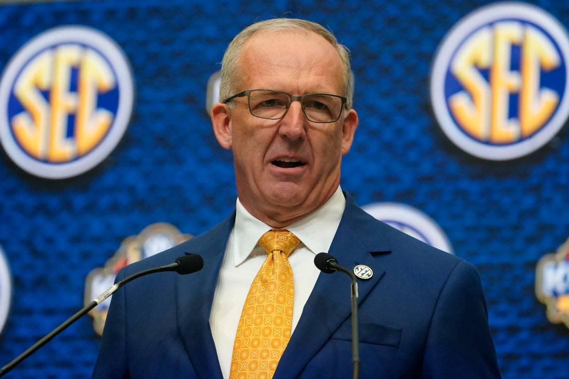 Southeastern Conference Commissioner Greg Sankey is reportedly in support of the idea of expanding the NCAA Men’s Basketball Tournament.