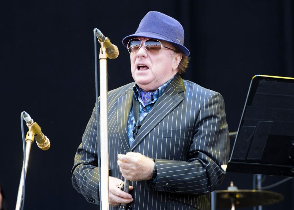 Northern Irish singer Van Morrison will perform at London’s Royal Albert Hall   (David Jensen / PA)