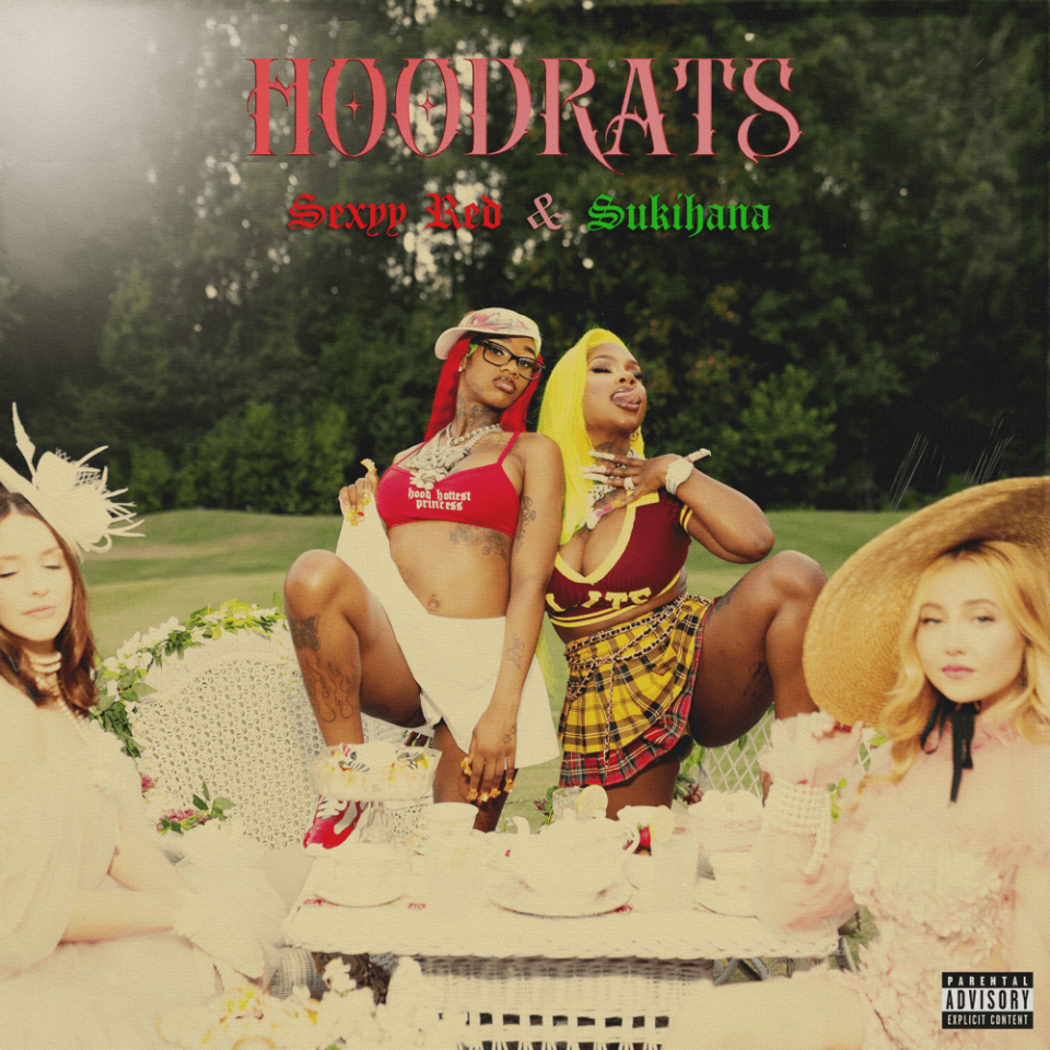 Sexyy Red & Sukihana “Hood Rats” cover art