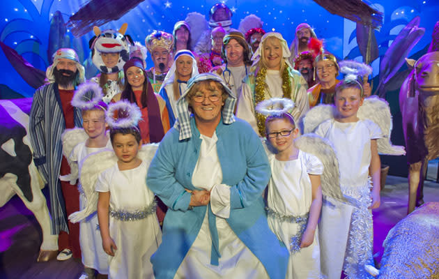 <b>Mrs Brown’s Boys (Christmas Eve, 10.15pm, and Boxing Day, 9.30pm, BBC1)</b><br>The rude and riotous Irish sitcom has found few friends among TV critics and other sundry snobs, but the ratings, the BATFA and the million DVD sales say otherwise. If you haven’t seen it, it features Irish comedian Brendan O’Carroll, done up in drag, as Dublin market stall trader and potty-mouthed matriarch of a large chaotic family, Agnes Brown. With its habit of talking to the audience directly, it calls to mind a pantomime for adults. Basically, it comes down to whether you find a dude dressed up as a sweary old lady a) hilarious or b) dated and unfunny. In this two-part special, Agnes is dealing not just with a hectic family Christmas, but with putting on a Nativity play. Will her unique take on the script win the approval of Father Damien? And who on earth will she find to play the Virgin Mary?