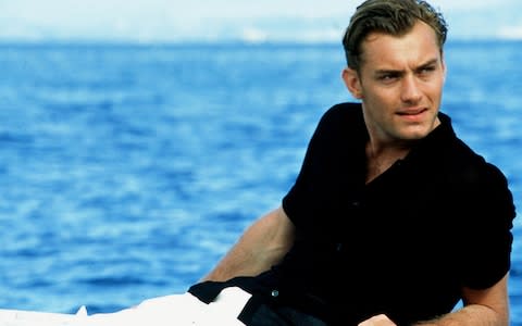 Jude Law in The Talented Mr Ripley - Credit: alamy