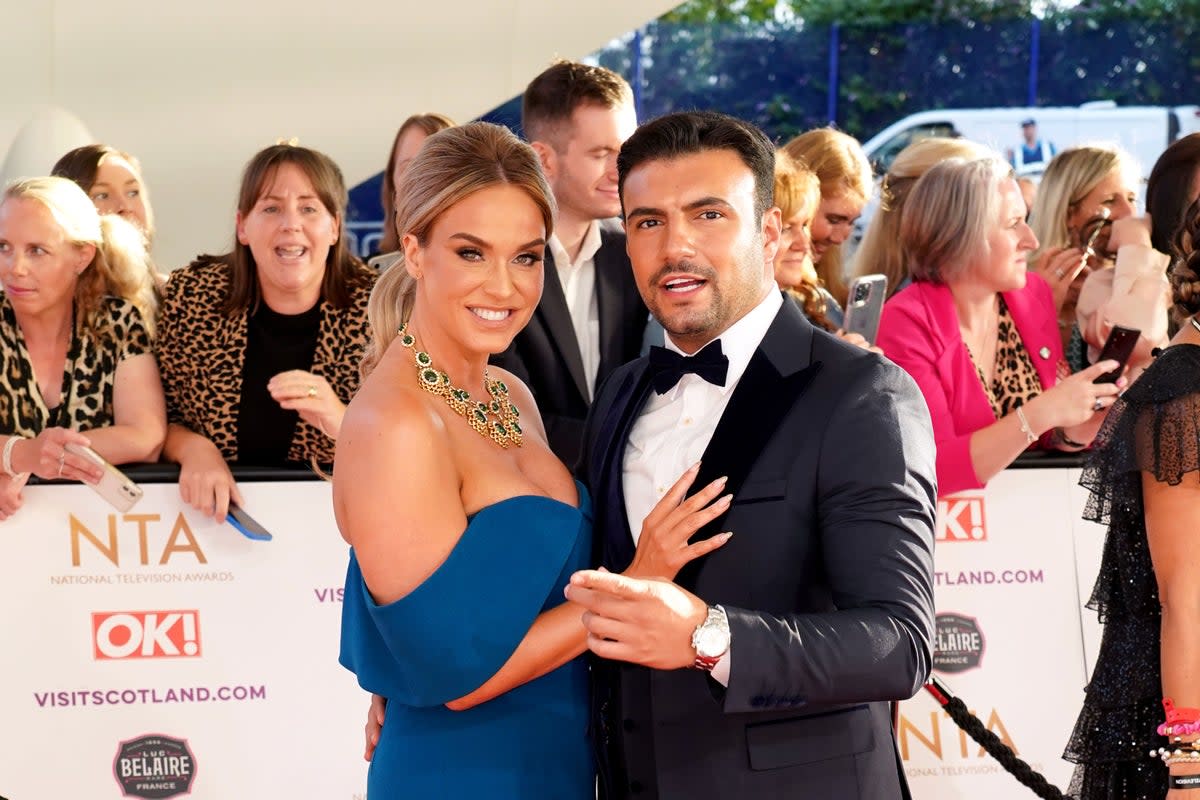 Vicky Pattison and Ercan Ramadan (PA Archive)