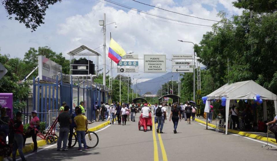 Frontera de Colombia con Venezuela. Foto: MinComercio