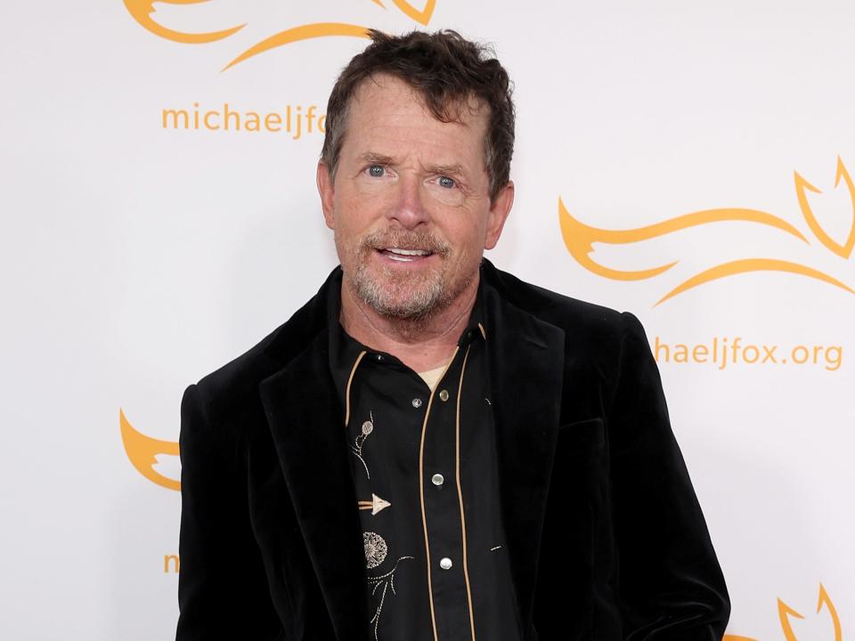 Michael J. Fox attends "A Country Thing Happened On The Way To Cure Parkinson's" on April 6, 2023.