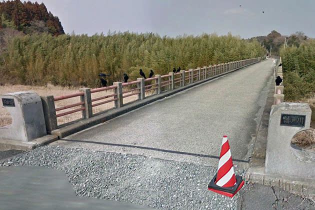 Namie town, Japan, just north of the failed Fukushima nuclear power plant. Google recently sent its Street View team into Namie, still within the nuclear exclusion zone, to document the empty streets and fields, deserted now for more than two years.