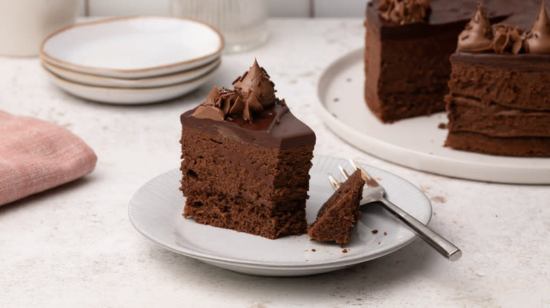 dreamy decadent chocolate mousse cake