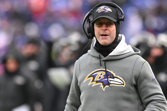 Ravens HC John Harbaugh praises fans who overcame cold weather in