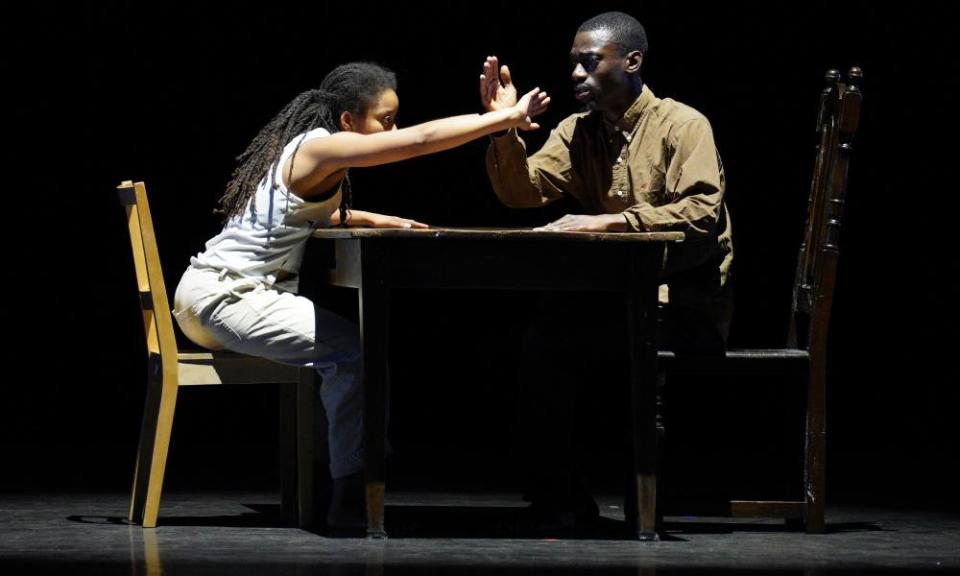 A taut piece of hip-hop theatre … Kwame Asafo-Adjei’s Family Honour at Sadler’s Wells, London.