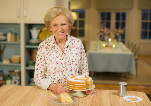 Mary Berry - Credit: WARNING: Use of this copyright image is subject to the terms of use of BBC Pictures' Digital Picture/Craig Harman