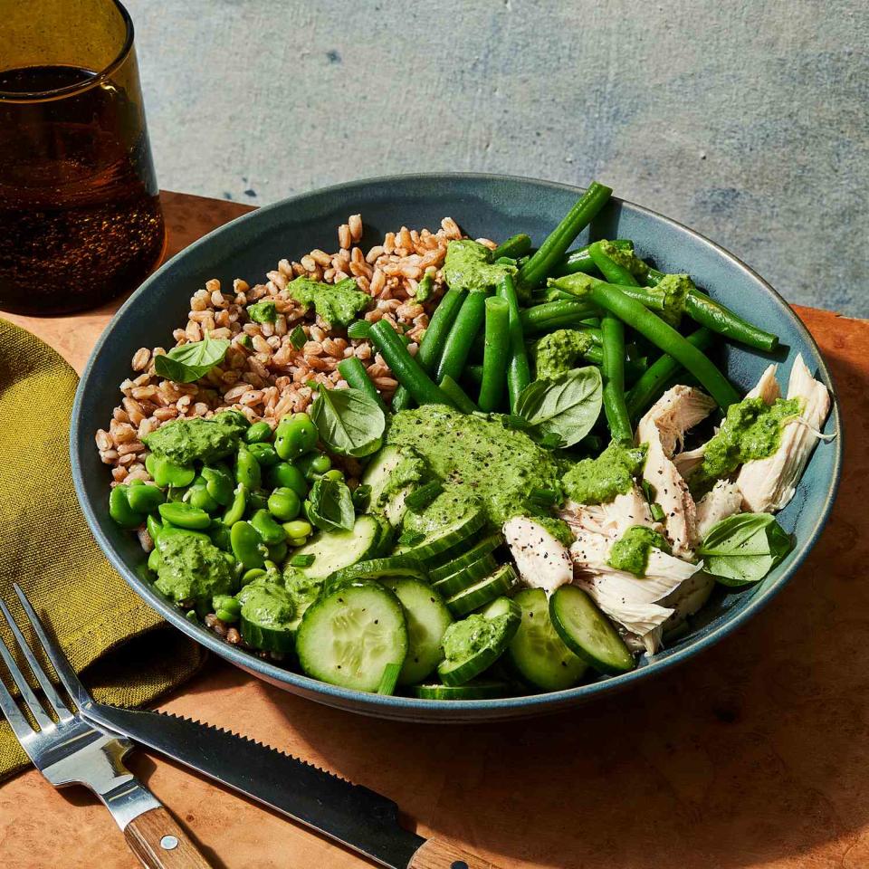 Green Goddess Farro Bowl