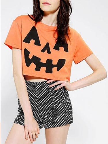 Pumpkin Crop Top