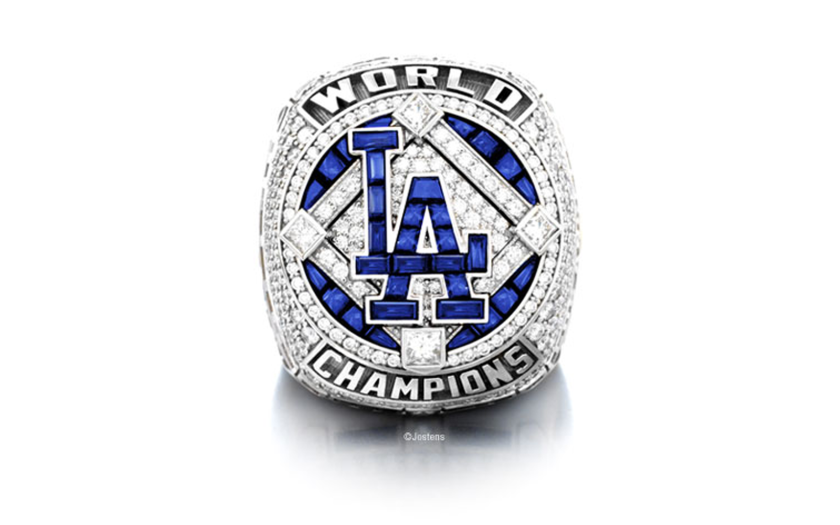 Fans can get their own replica Dodgers championship ring.