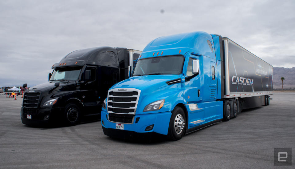 When Daimler announced that its Freightliner new Cascadia would be the first