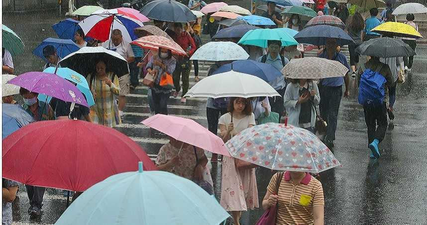 下週三開始，北台灣降雨機率增加。（示意圖／報系資料照）
