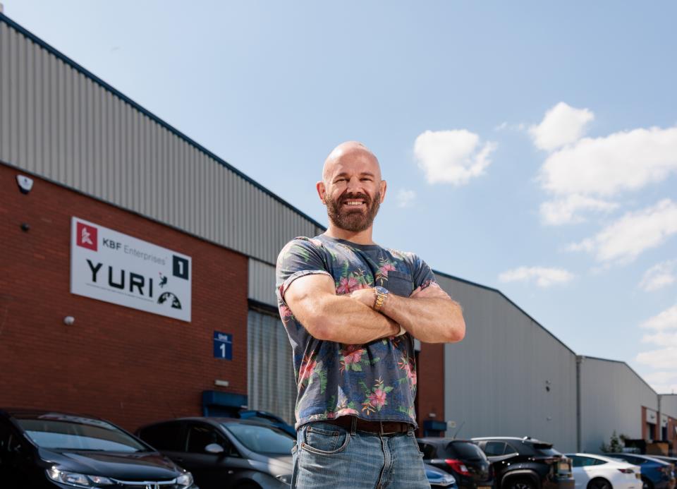 A true entrepreneur, Kieran Fisher started his career as a management consultant for Accenture before starting his sports nutrition business in 2008. Photo: KBF Enterprises