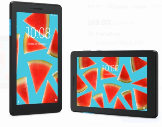 Lenovo Tab E7, 7" Android Tablet. (Photo: Walmart)