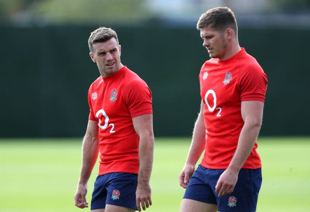 George Ford and Owen Farrell