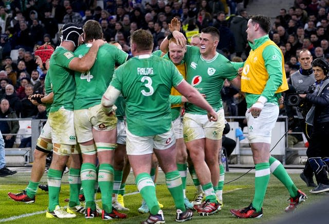 Ireland comfortably defeated France in the opening game of the tournament.