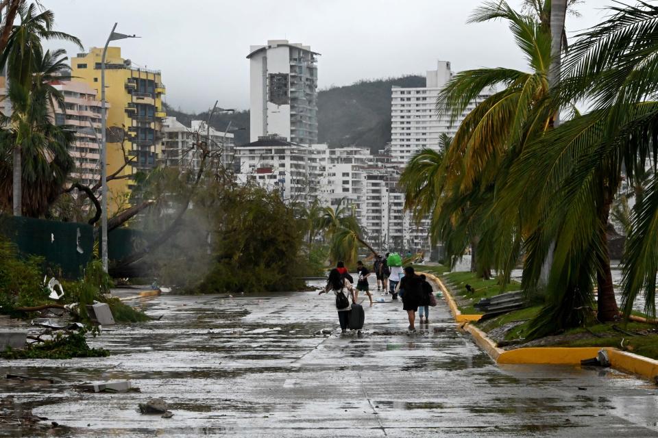 <p>ACAPULCO, MEXICO - OCTUBRE 25, 2023 (Photo by FRANCISCO ROBLES/AFP via Getty Images)</p> 