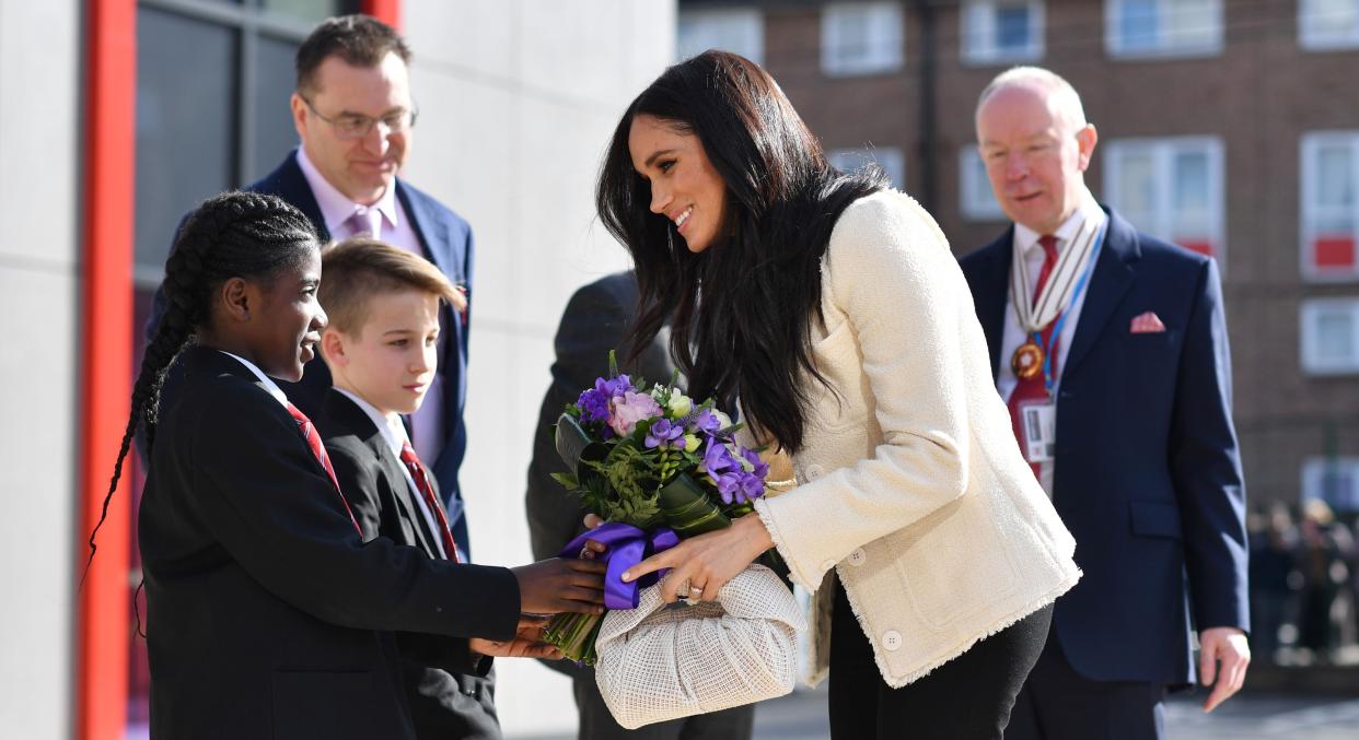 Meghan Markle has insisted all women have a "right to speak up for what is right" in a new International Women's Day post [Image: Getty]