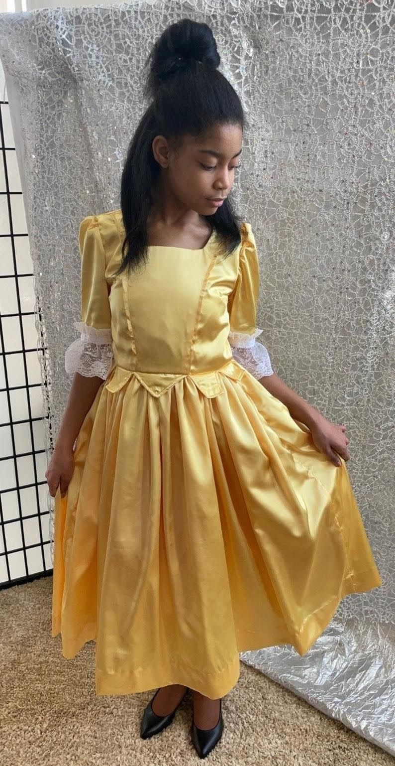 7) Schuyler Sisters Peggy Hamilton Historical Costume -Angelica- Tea Length dress, Schuyler Sisters Dress, Pretty Princess Dress Like Me™
