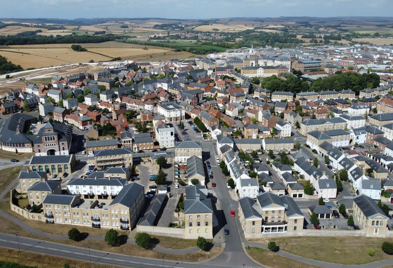 Views of Poundbury in Dorchester