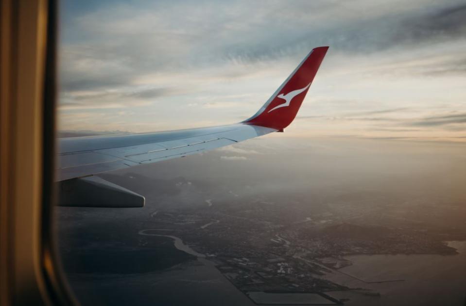 澳洲航空(Qantas)。(示意圖/Joseph Bobadilla)