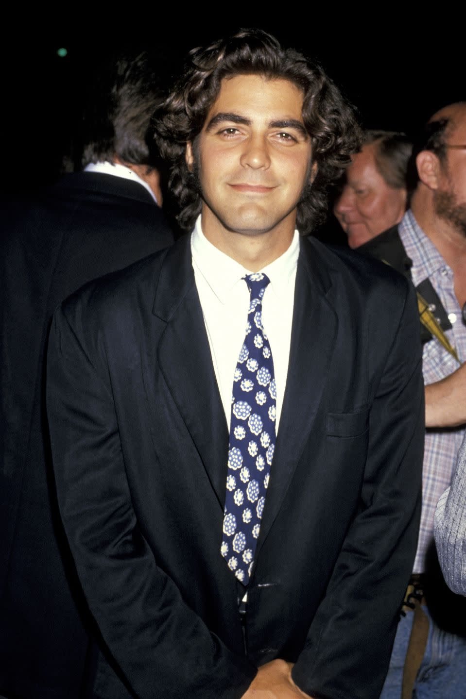 Then: George Clooney