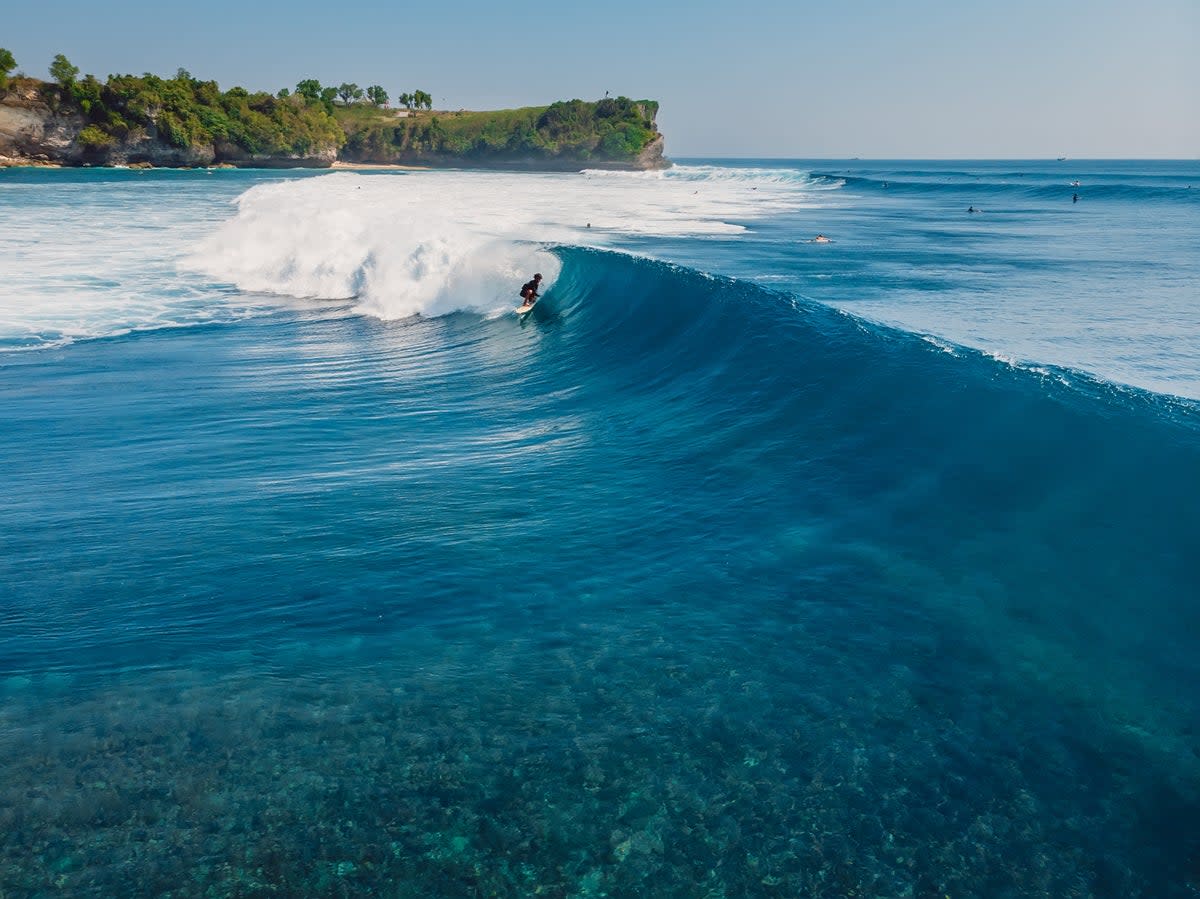 Surfers can’t keep away from Indonesia’s waves (Getty Images)