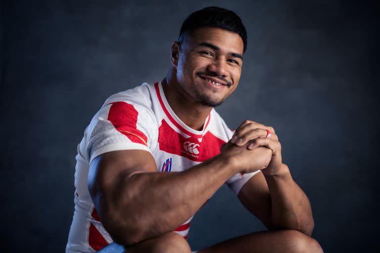 El retrato de Siosaia Fifita para el Mundial de rugby Francia 2023; fue criticado en las redes sociales por su comportamiento