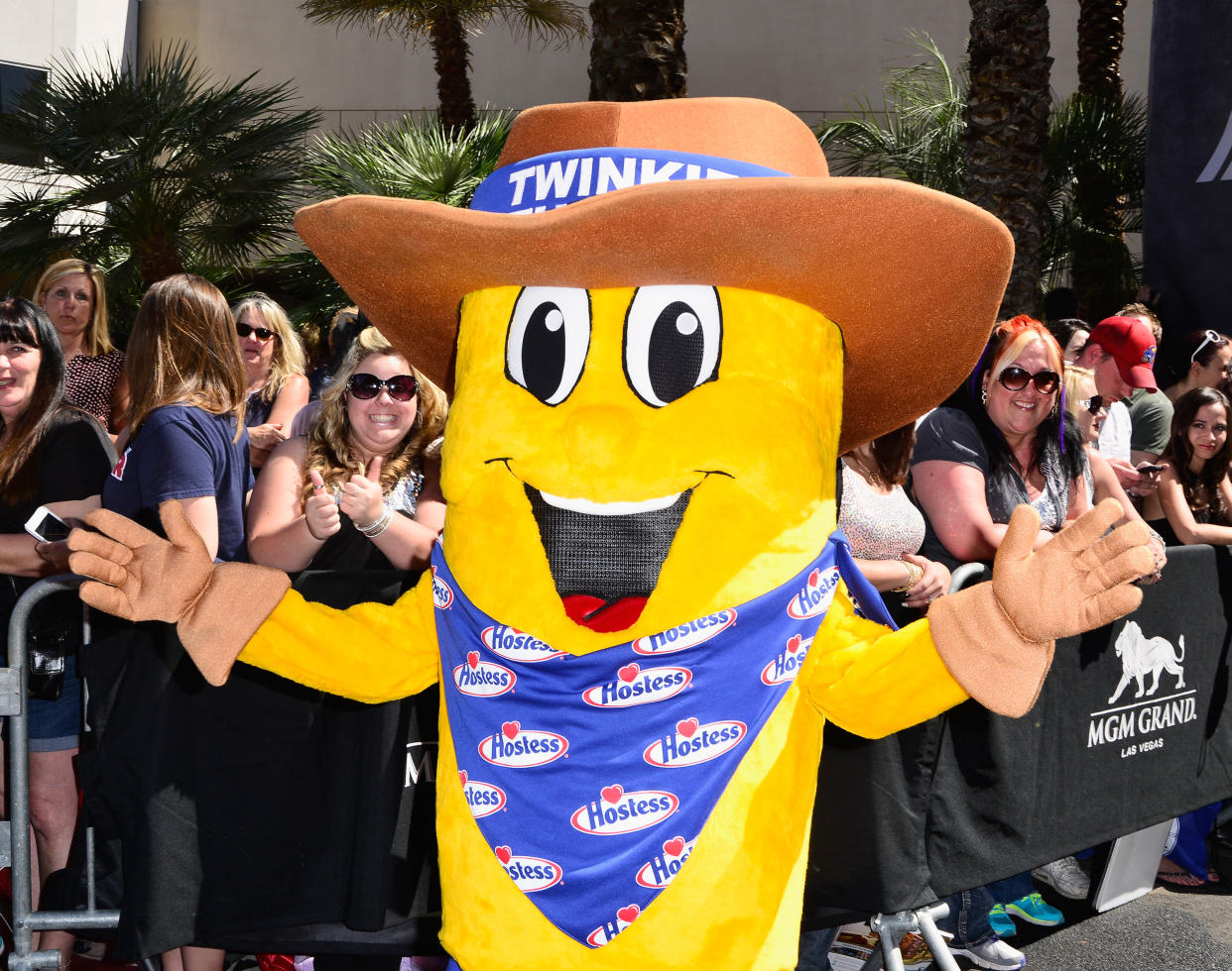 LAS VEGAS, NV - APRIL 06:  Twinkie the Kid attends the 49th Annual Academy of Country Music Awards at the MGM Grand Garden Arena on April 6, 2014 in Las Vegas, Nevada.  (Photo by Jerod Harris/ACMA2014/Getty Images for ACM)