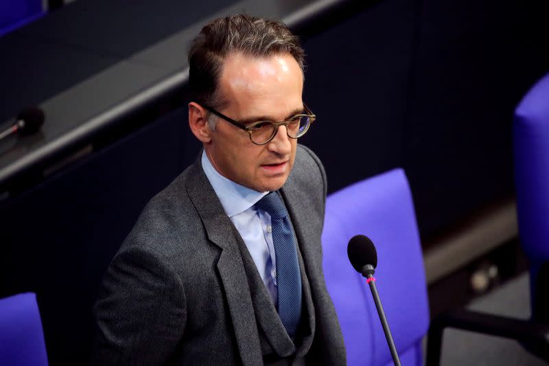 FILE PHOTO: Bundestag session in Berlin