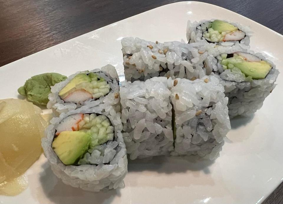 Fuji Sushi's menu features 38 chef's special rolls along with other sushi options.