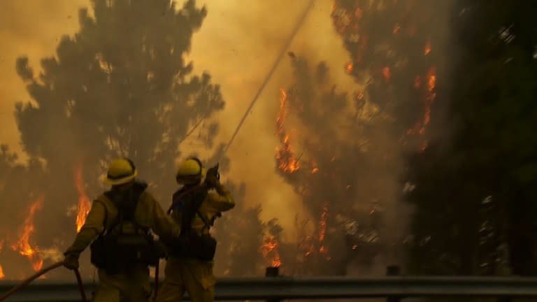 Fuego imbatible en California