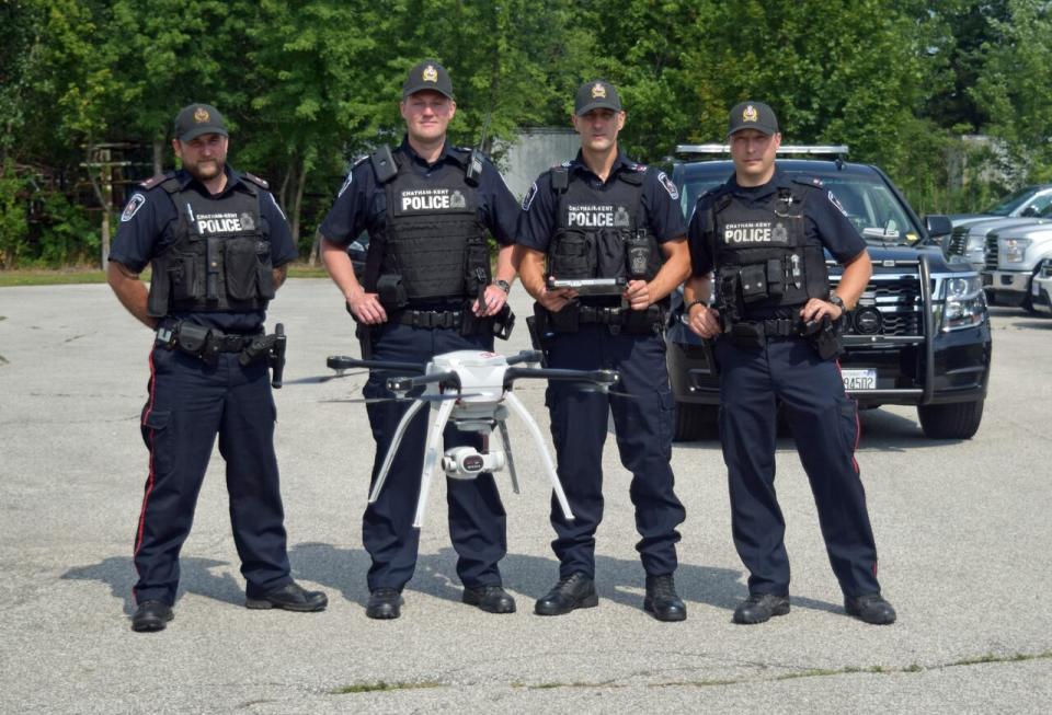 Four officers have been trained to operate the new drone that was added to the Chatham police arsenal of tools three months ago.