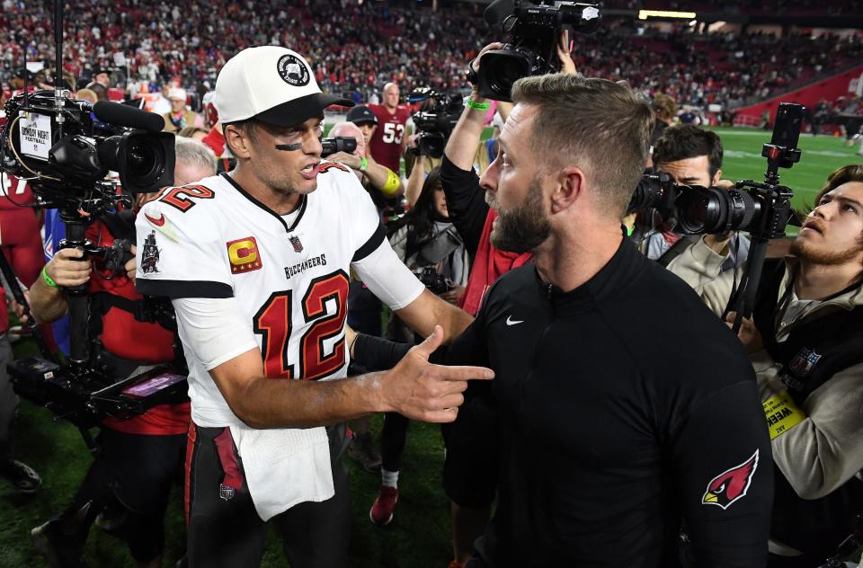 Tom Brady and Kliff Kingsbury