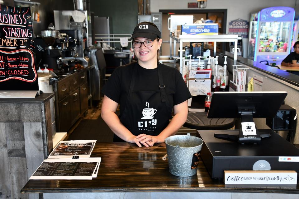 Kasey Daley, owner of City Watch Coffee