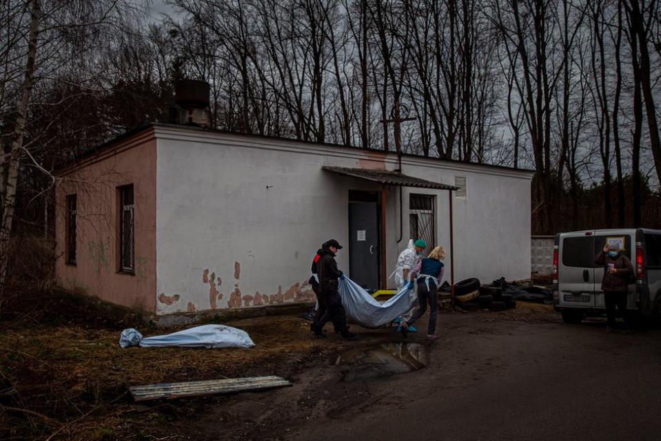 La morgue de Boyarka.