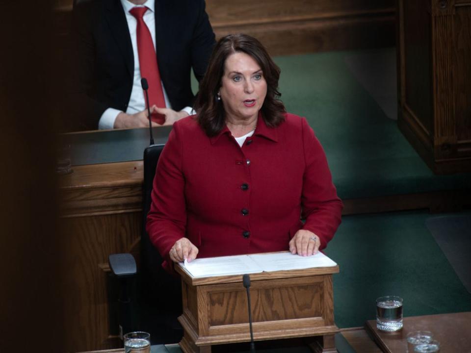  Newfoundland and Labrador Finance Minister Siobhan Coady in the House of Assembly in St John’s.