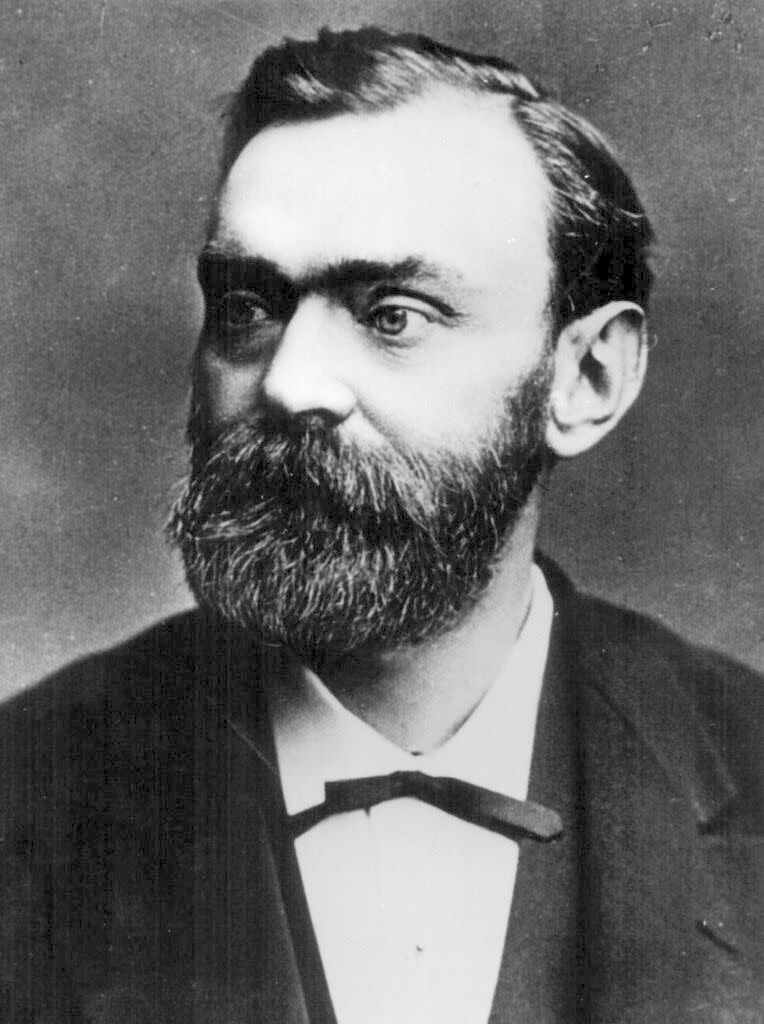 ▲諾貝爾（Alfred Nobel）。（圖／美聯社／達志影像）