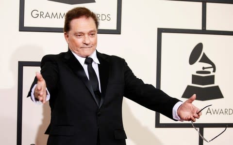 Marty Balin arrives at the 58th Grammy Awards in Los Angeles - Credit: Reuters