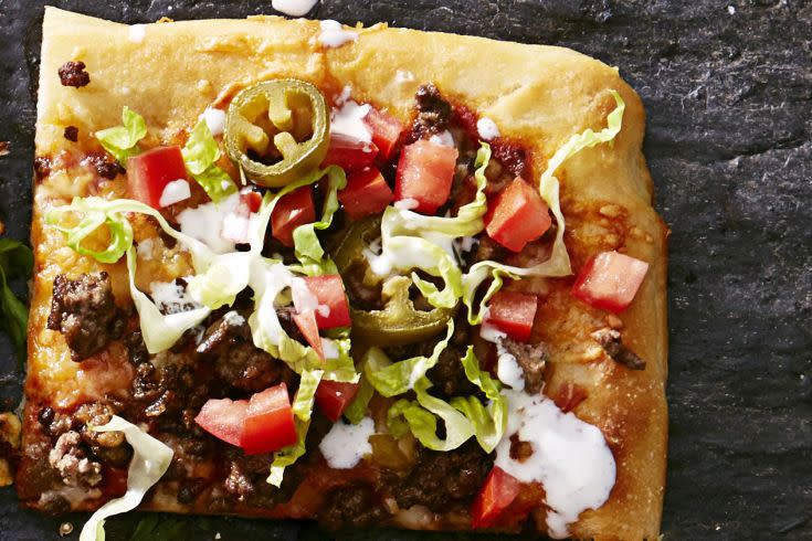 Tex-Mex Taco Pizza